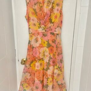 Stunning vintage floral dress